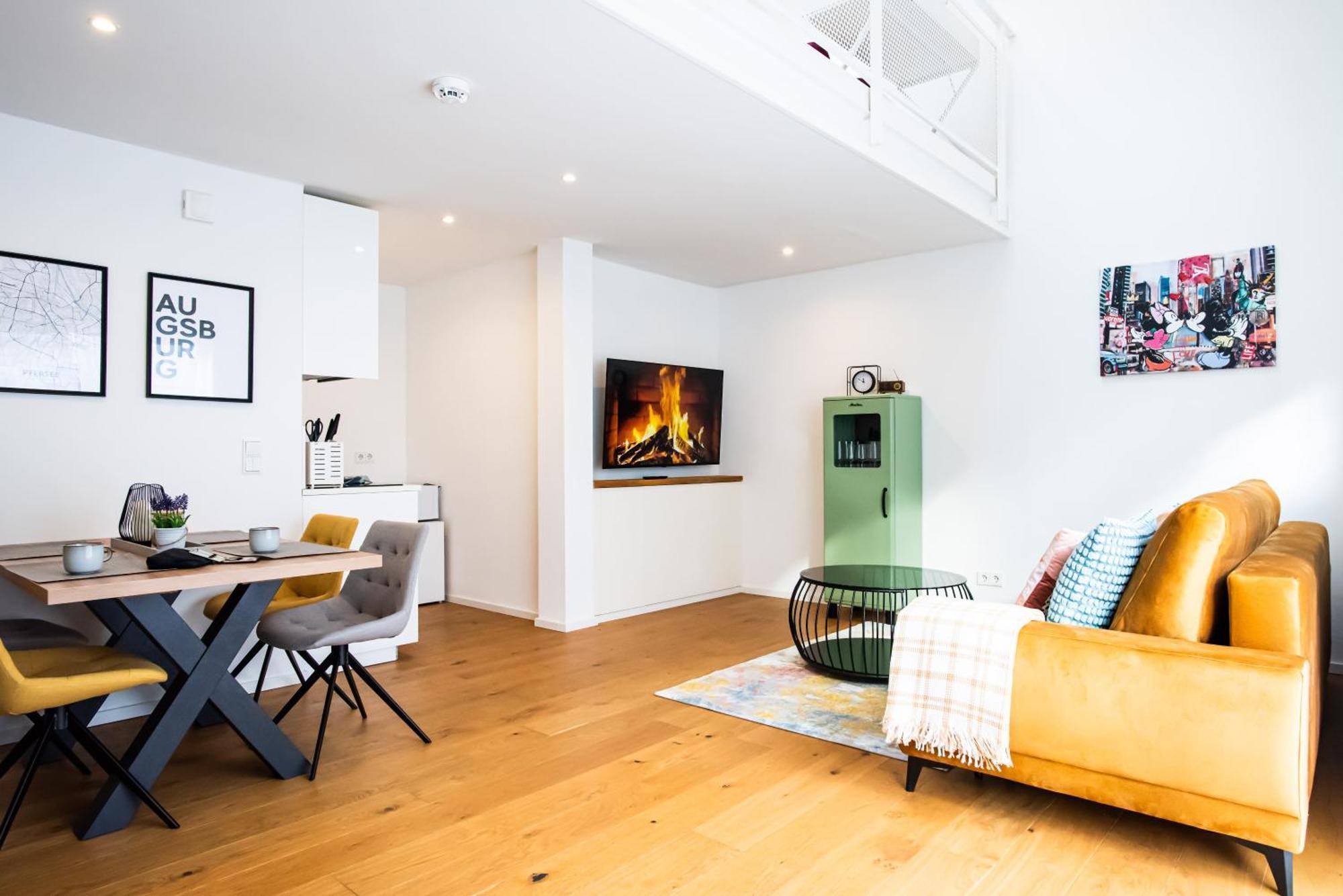 Loftartige Wohnung In Augsburg-Pfersee Buitenkant foto