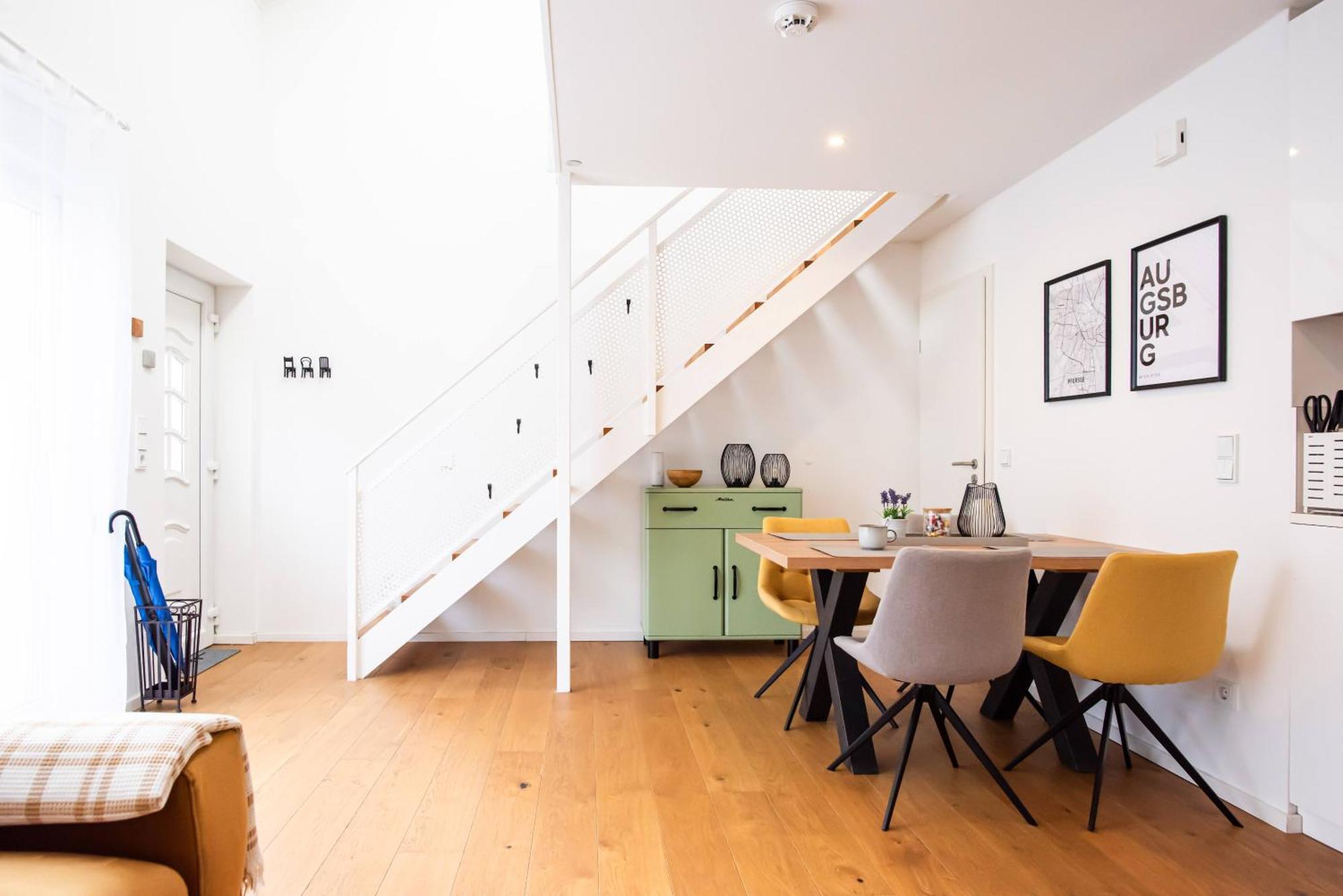Loftartige Wohnung In Augsburg-Pfersee Buitenkant foto